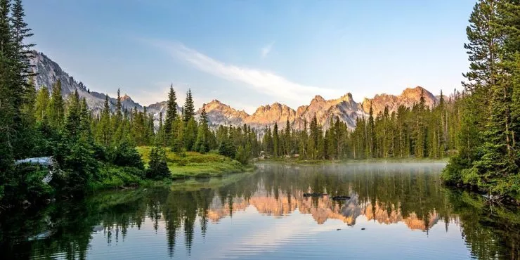 A picture of the Idaho countryside.